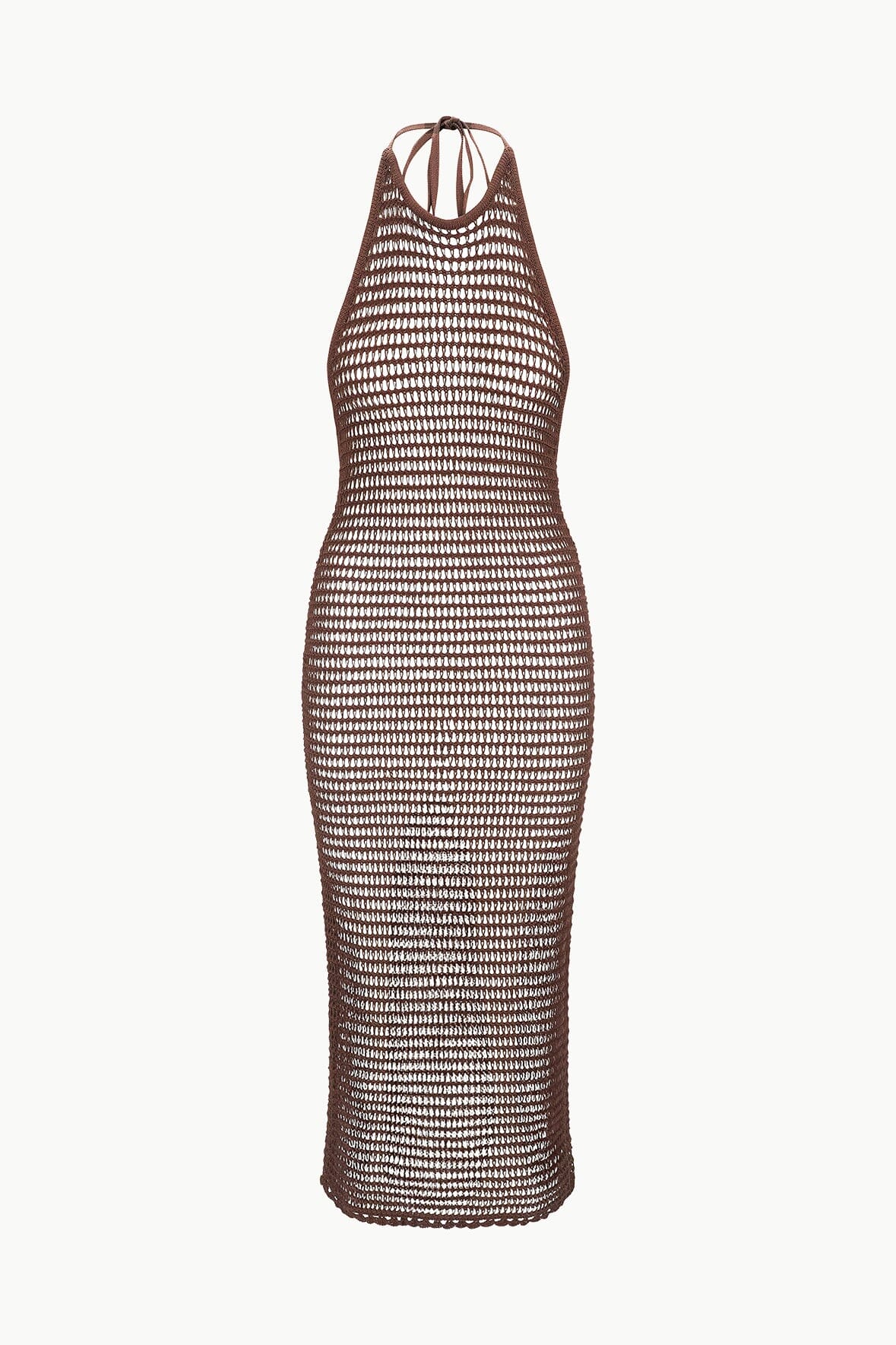 Image JANE DRESS | DARK CHOCOLATE 5 of 5 and Clicking this image will trigger a zoom pop-up