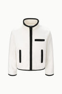 Image JETER JACKET | IVORY BLACK 8 of 8