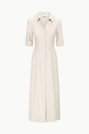 Image JOAN LINEN DRESS | NATURAL 7 of 7