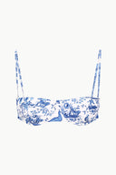 Image JO BALCONETTE BIKINI TOP | BLUE TOILE 6 of 6