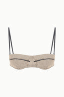 Image JO BALCONETTE BIKINI TOP | NATURAL PIQUE 9 of 9