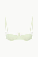 Image JO BALCONETTE BIKINI TOP | PALE JADE WHITE 6 of 6