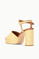 Image JODIE PLATFORM HEEL | NATURAL 5 of 7