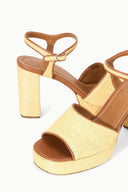 Image JODIE PLATFORM HEEL | NATURAL 6 of 7