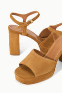 Image JODIE PLATFORM HEEL | TAN 5 of 6