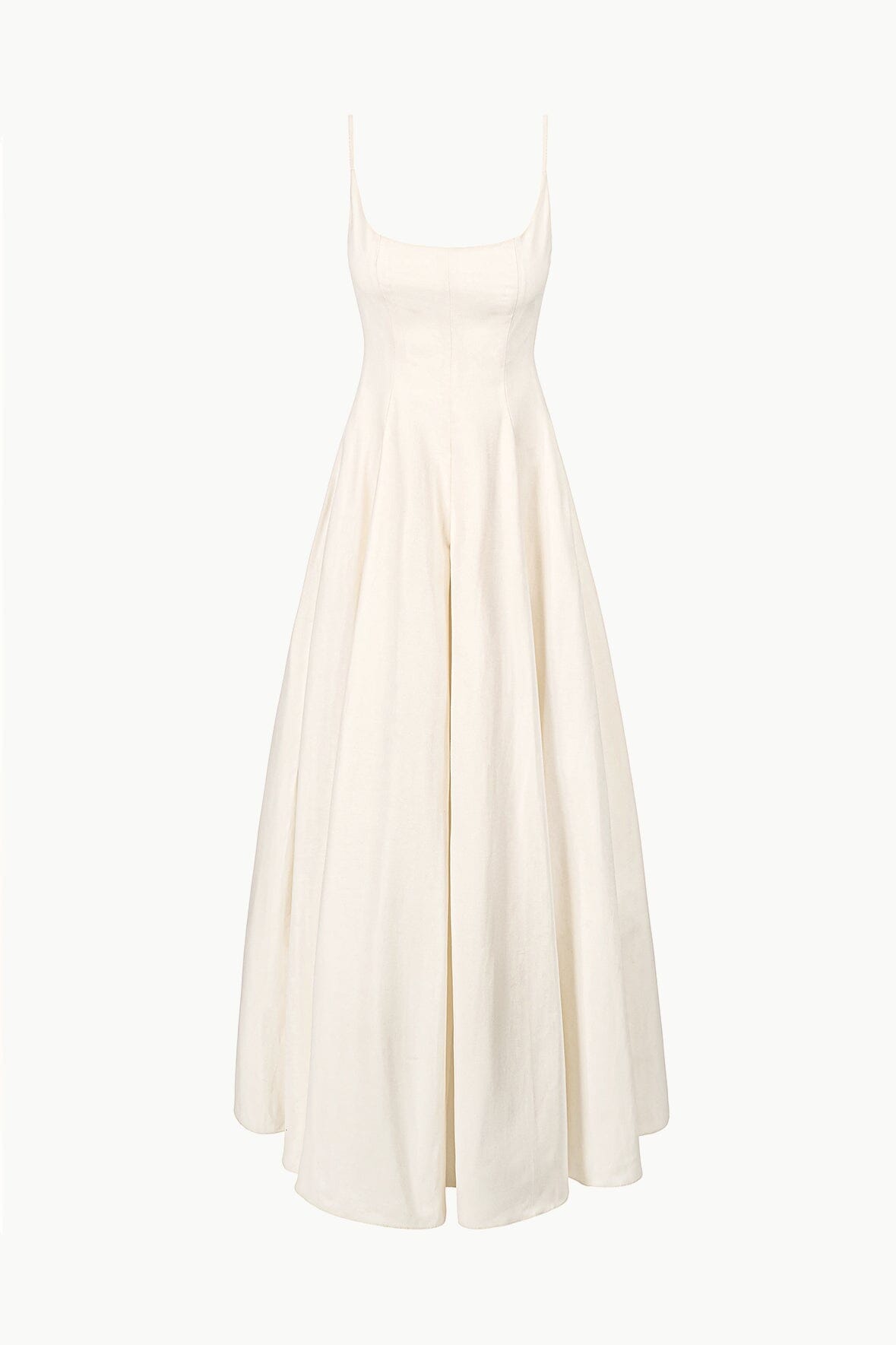 STAUD, Joy Maxi Dress in Ivory, Size 10 STAUD, Joy Maxi Dress in Ivory, Size 10