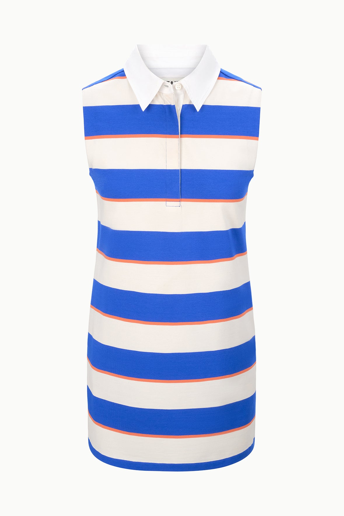 Image JULIUS MINI DRESS | YACHT RUGBY STRIPE 5 of 5 and Clicking this image will trigger a zoom pop-up