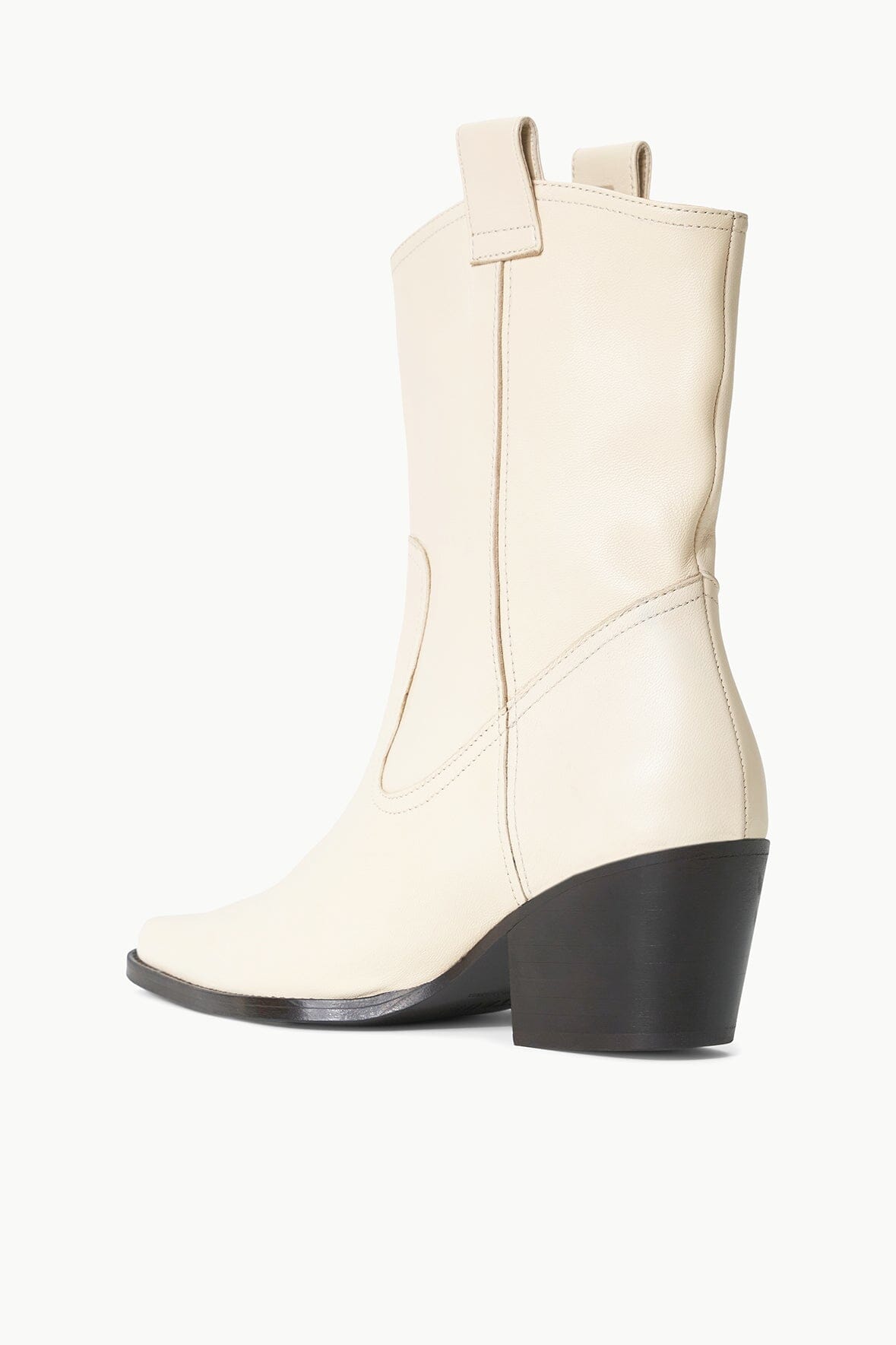 ブーツその他 STAUD Woman Boots Cream 071065 CRM Staud Wally High Heel Boot in Cream | FWRD