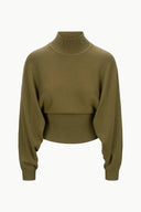 Image KAROLINE SWEATER | SERGEANT GREEN 4 of 4