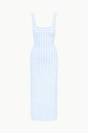 Image KATIE DRESS | SKY GINGHAM 5 of 5