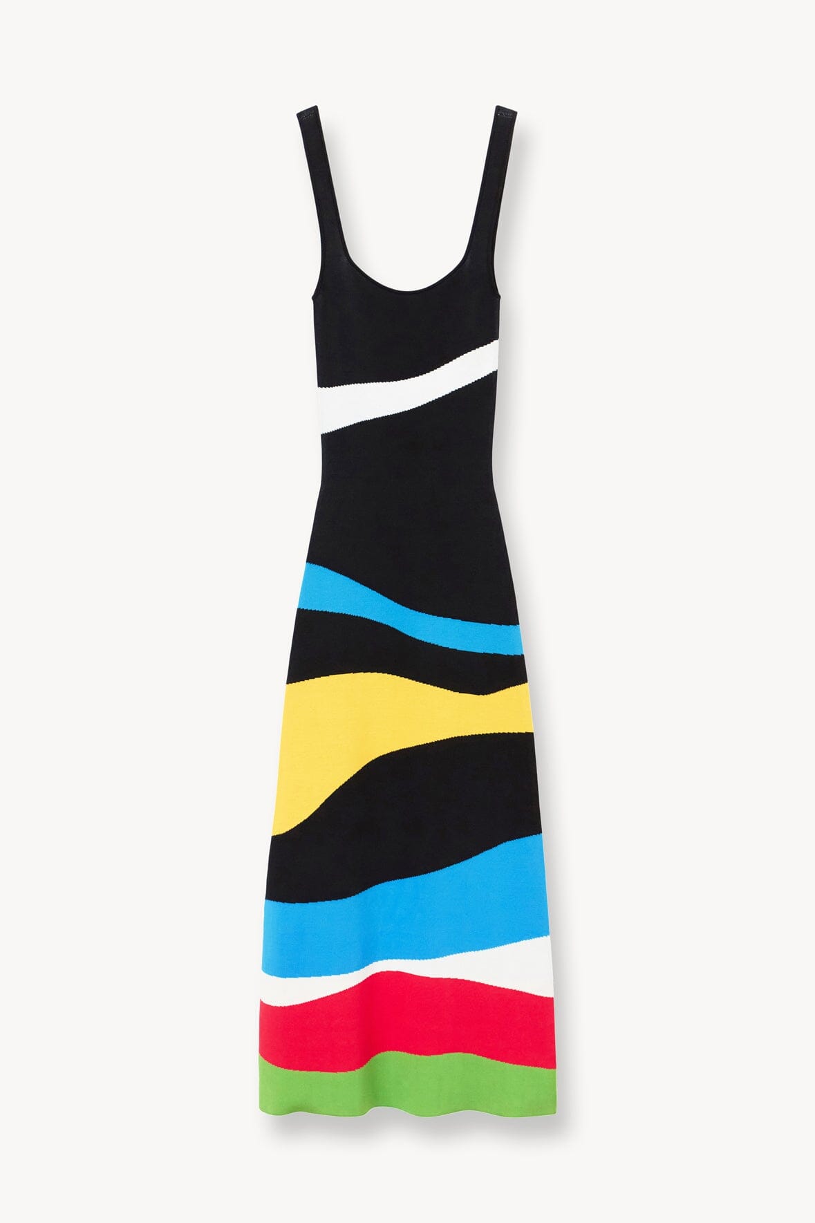 nwt STAUD KATIE BODYCON DRESS in MARBLE WAVE M Last One! No