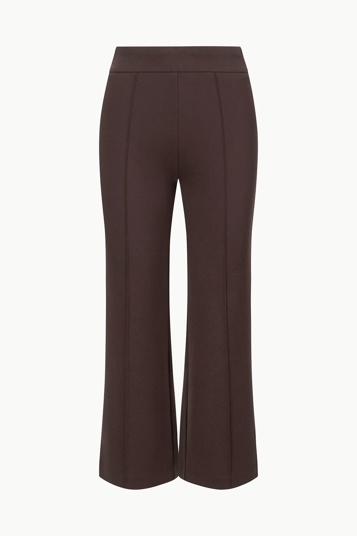 STAUD KNACK PANT DARK CHOCOLATE