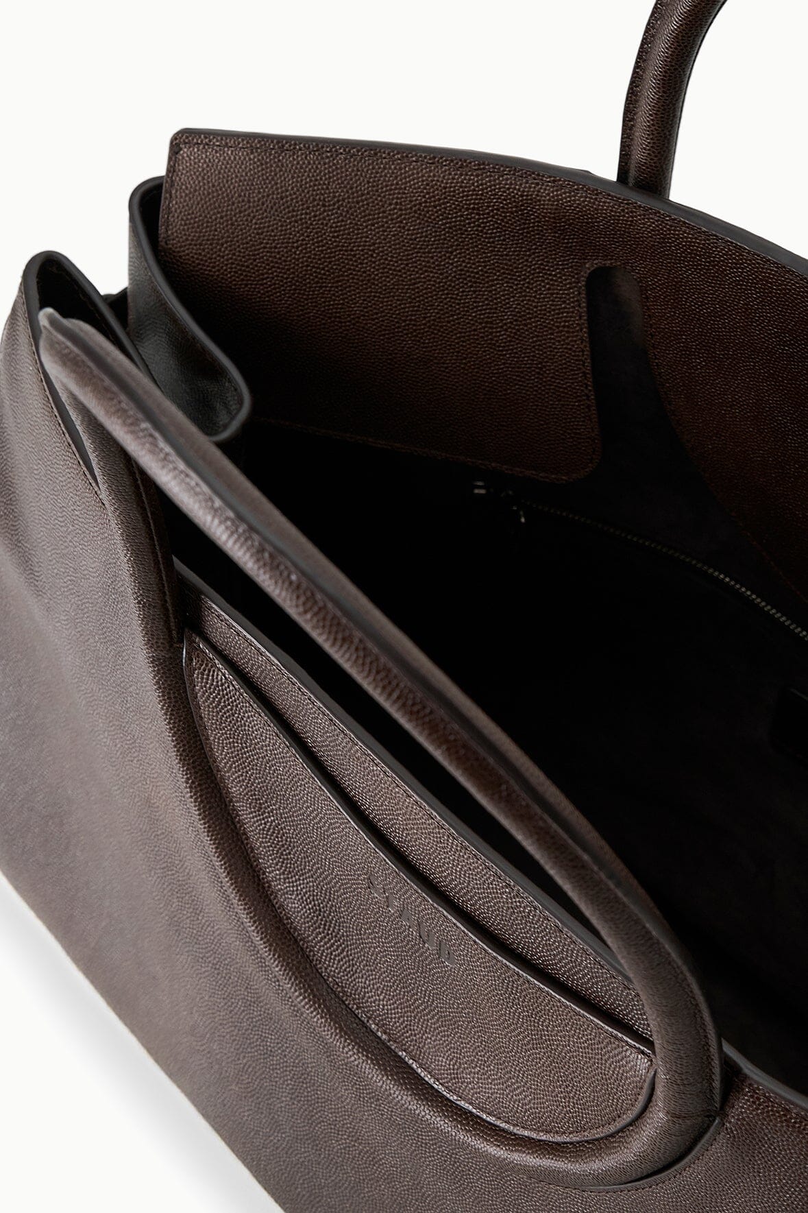 Image LARGE MAUDE CARRYALL | ESPRESSO 5 of 6 and Clicking this image will trigger a zoom pop-up