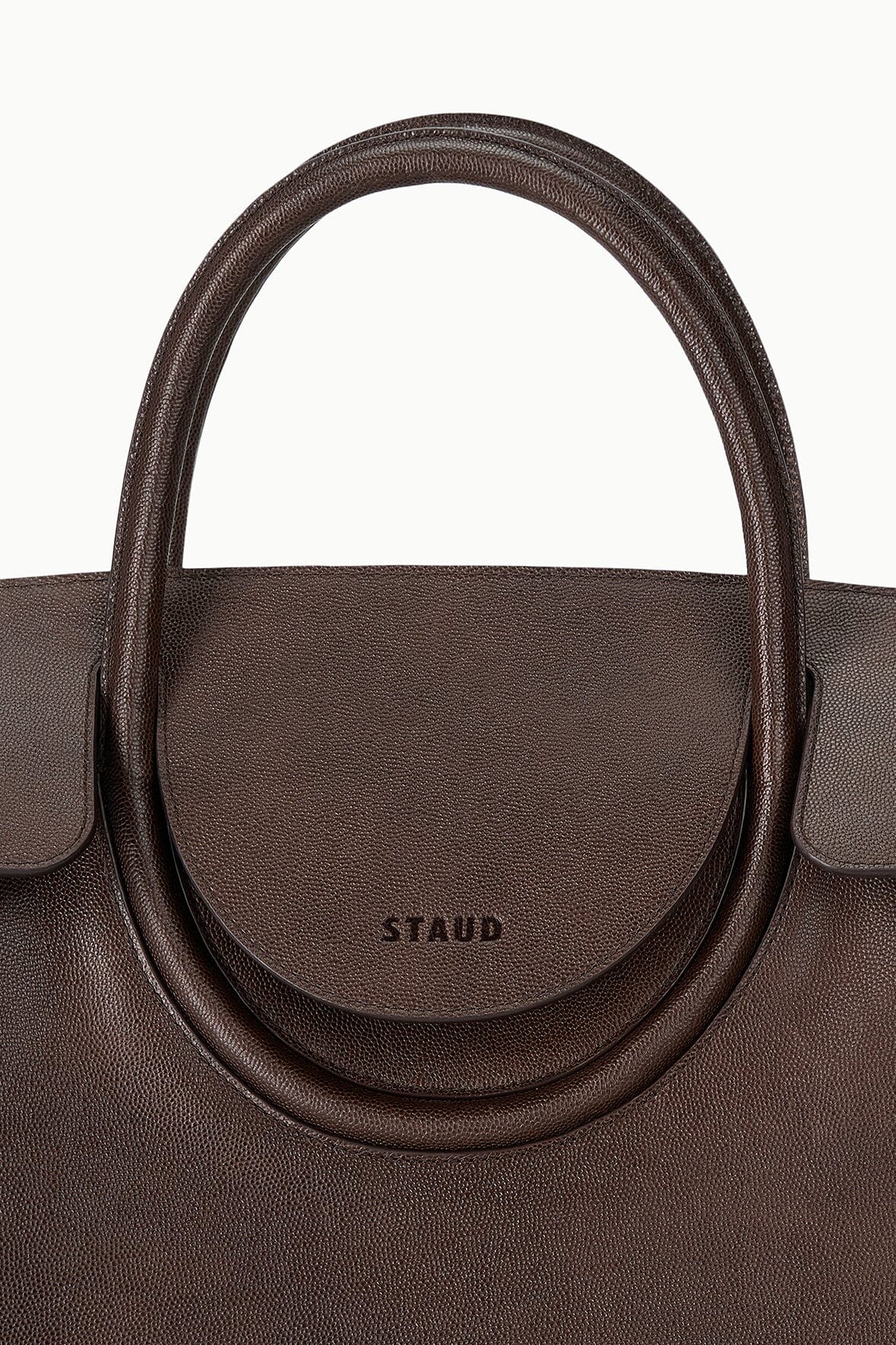 Image LARGE MAUDE CARRYALL | ESPRESSO 6 of 6 and Clicking this image will trigger a zoom pop-up