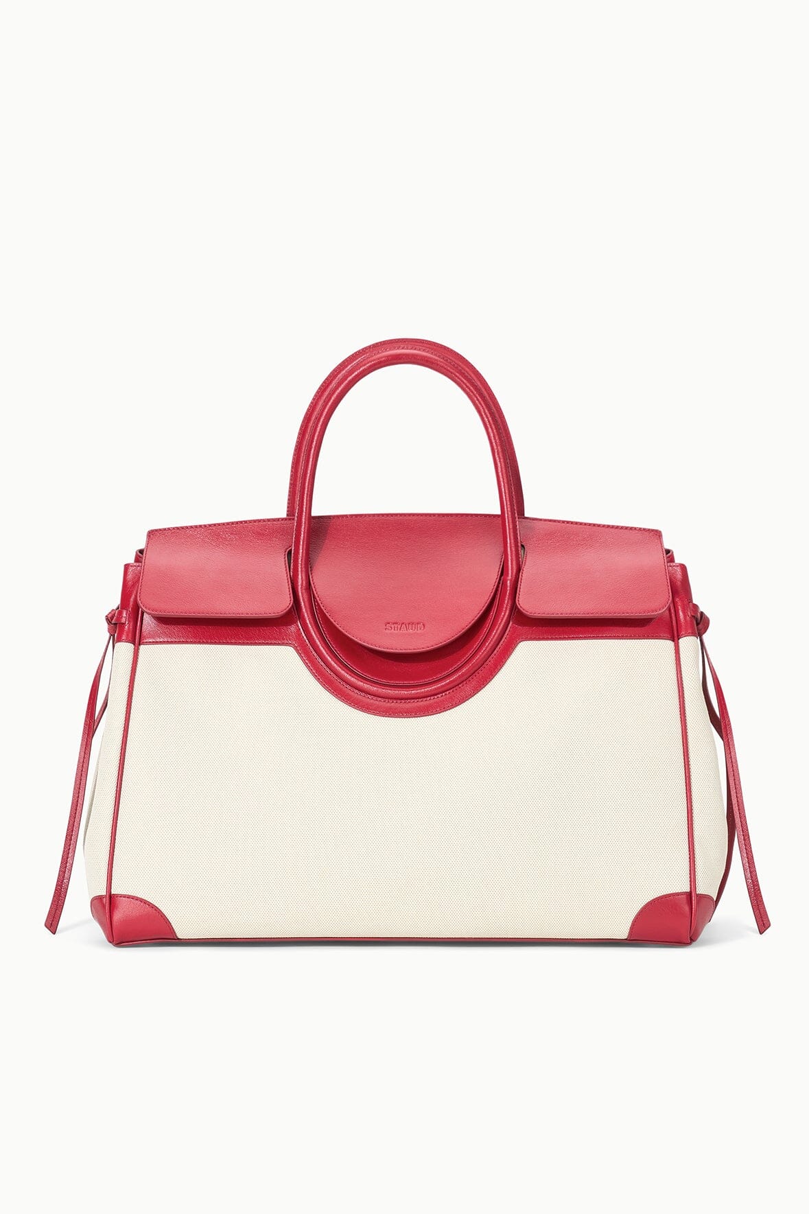 Image LARGE MAUDE CARRYALL | NATURAL ROUGE 1 of 6 and Clicking this image will trigger a zoom pop-up