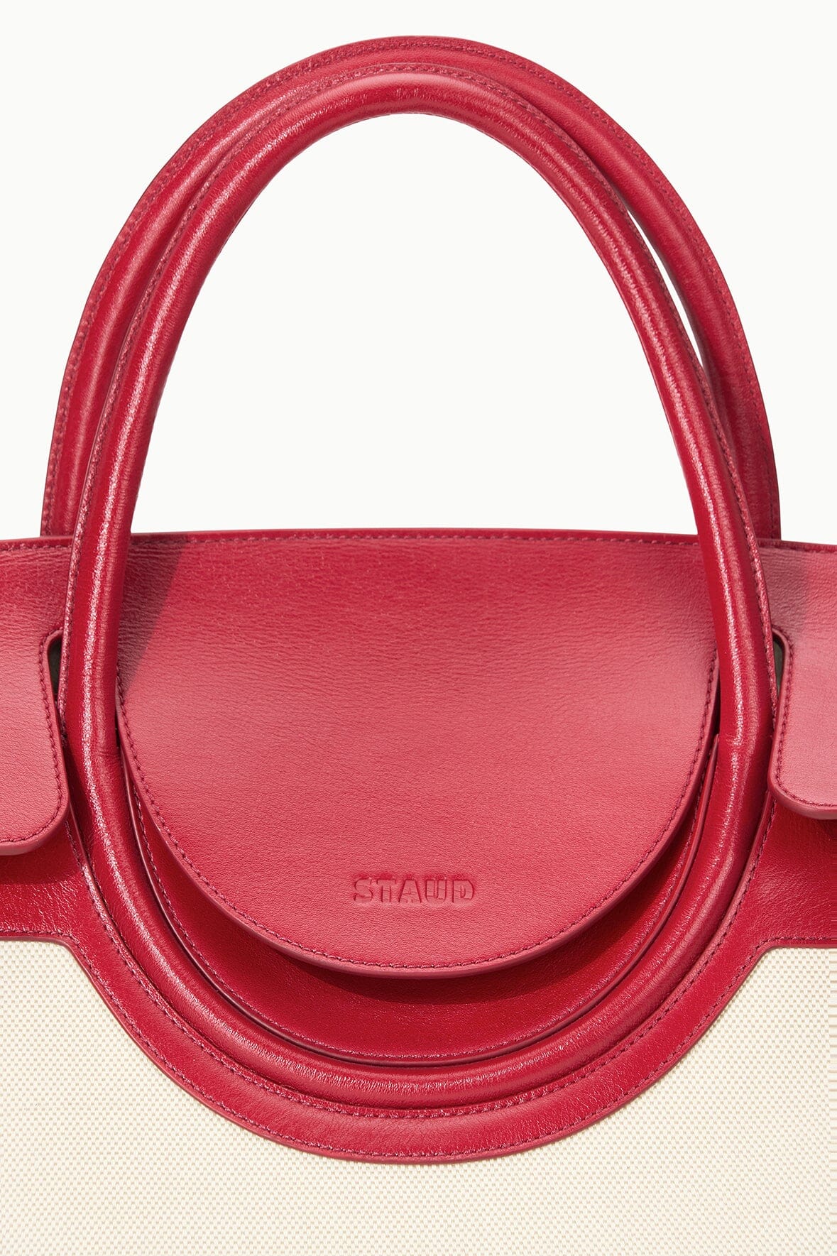 Image LARGE MAUDE CARRYALL | NATURAL ROUGE 5 of 6 and Clicking this image will trigger a zoom pop-up
