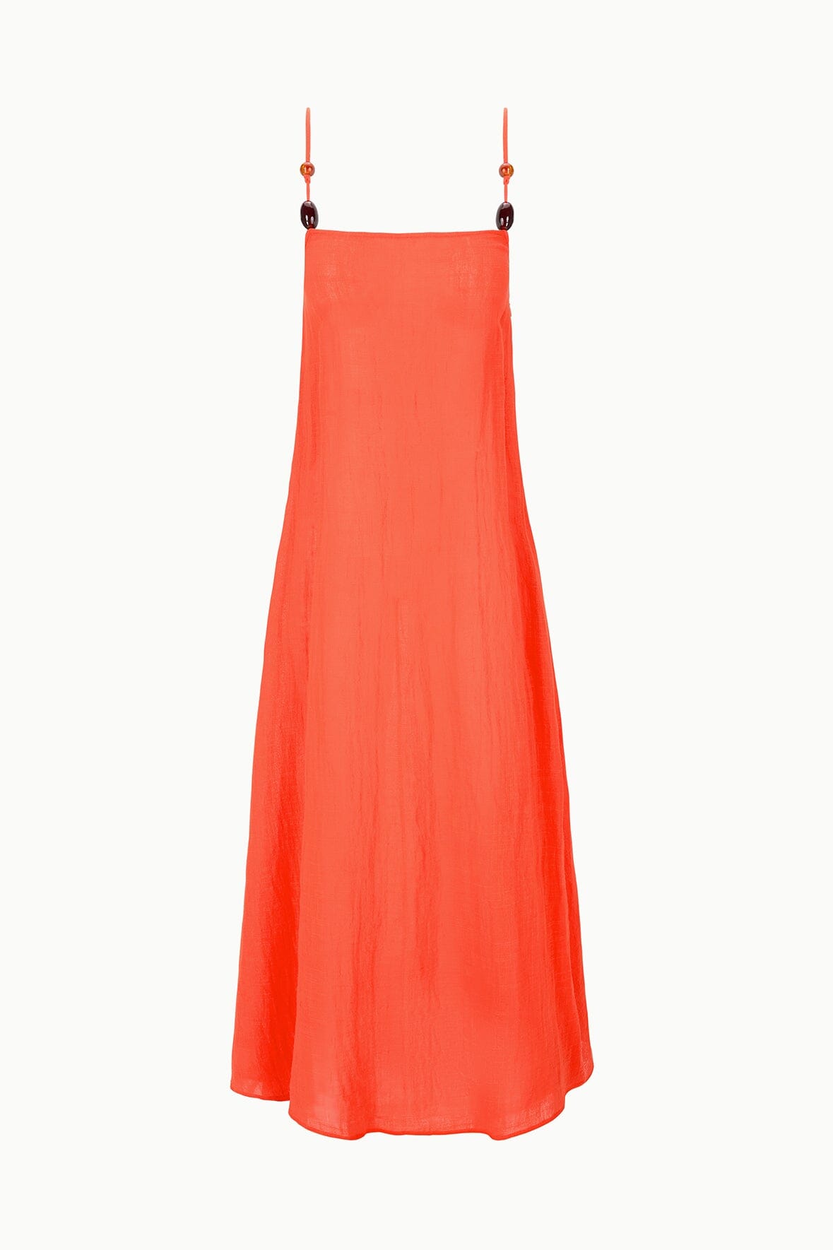 Staud Laura Dress Flame Staud Laura Dress Flame