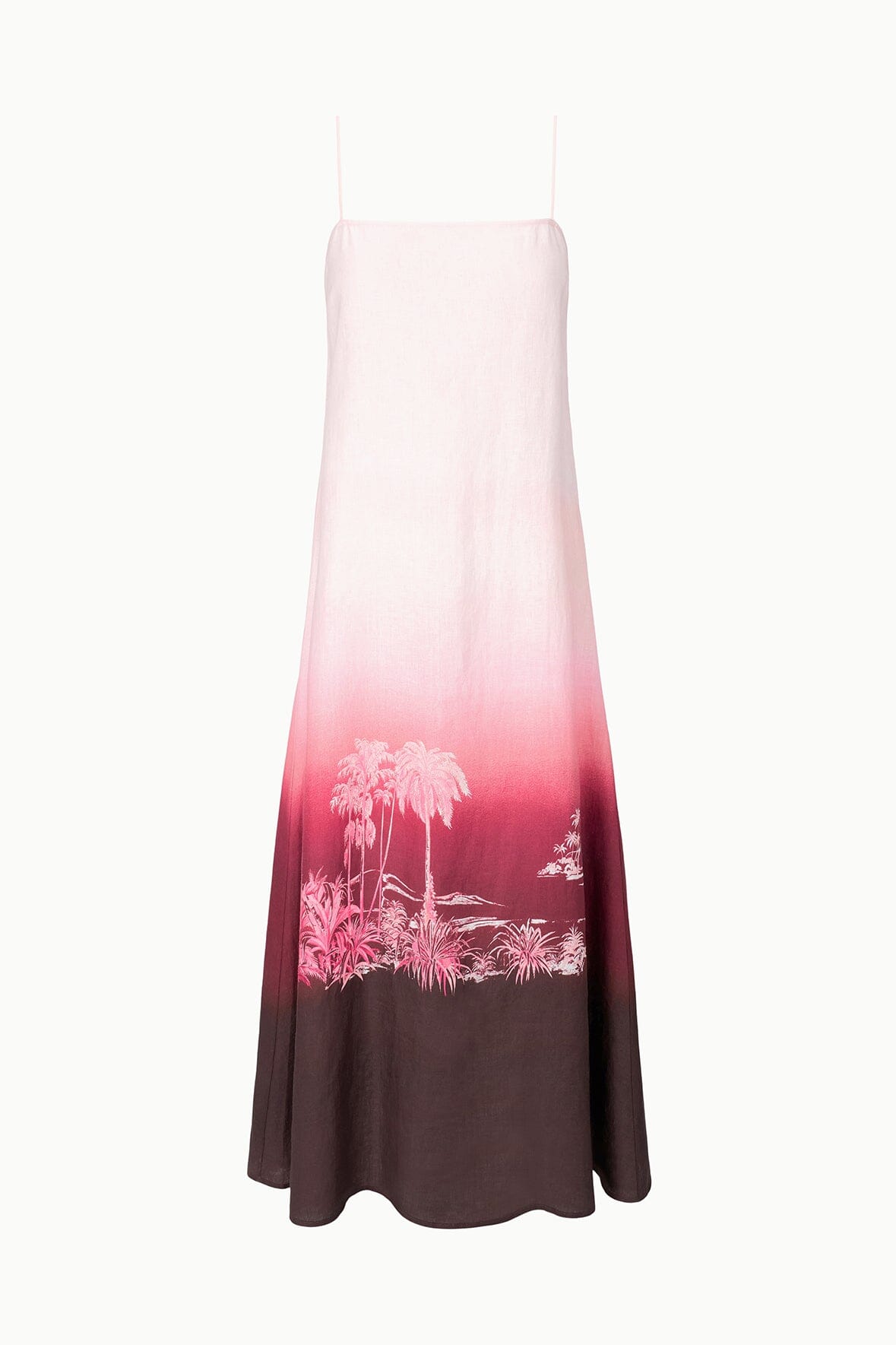 Staud Laura Linen Maxi Dress - California Staud Laura Linen Maxi Dress - California