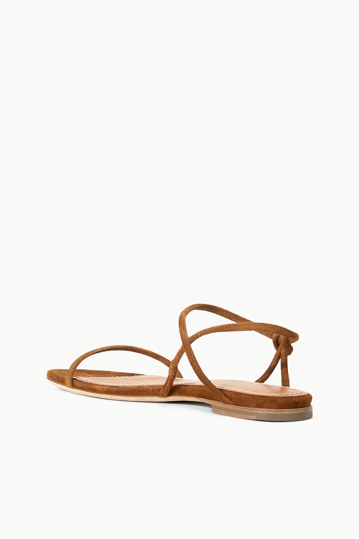 Image LAUREL SANDAL | TAN SUEDE 3 of 4 and Clicking this image will trigger a zoom pop-up