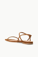 Image LAUREL SANDAL | TAN SUEDE 3 of 4