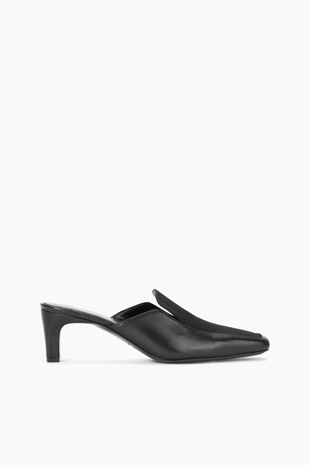 Image LEE LOAFER MULE | BLACK 1 of 7 and Clicking this image will trigger a zoom pop-up