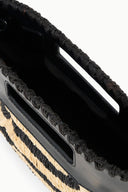 Image LENA CLUTCH | ZEBRA RAFFIA 5 of 6