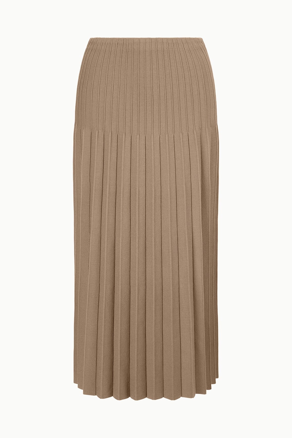 Image LENA SKIRT | TAUPE 7 of 7 and Clicking this image will trigger a zoom pop-up