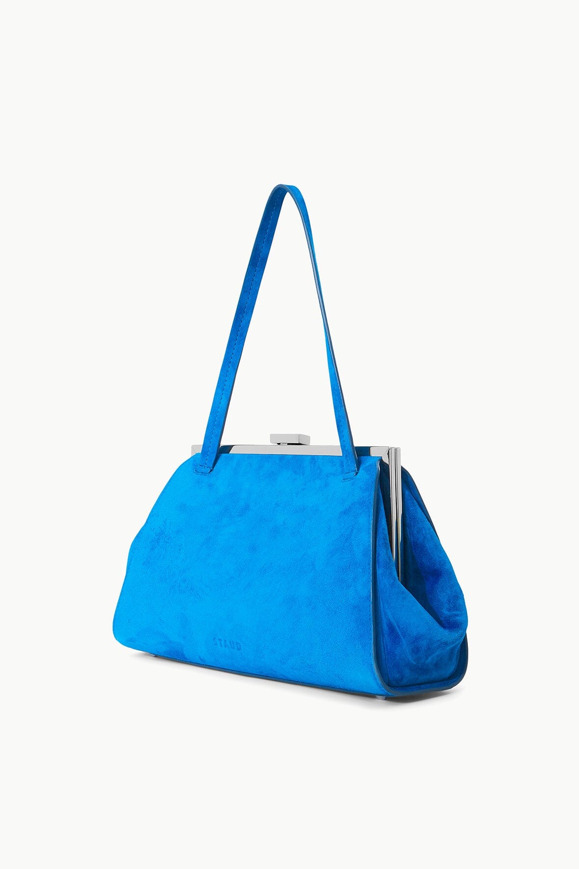 LENNON SHOULDER BAG DIRECTOR BLUE SUEDE