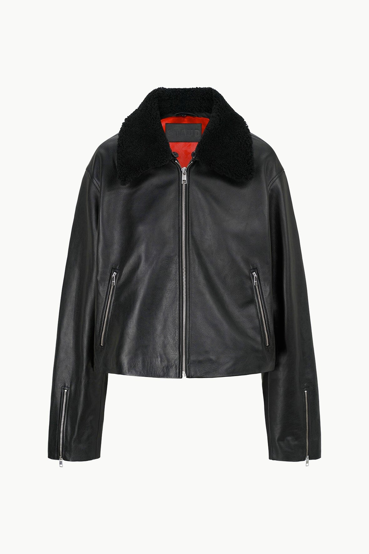 Image LENORA JACKET | BLACK 5 of 5 and Clicking this image will trigger a zoom pop-up