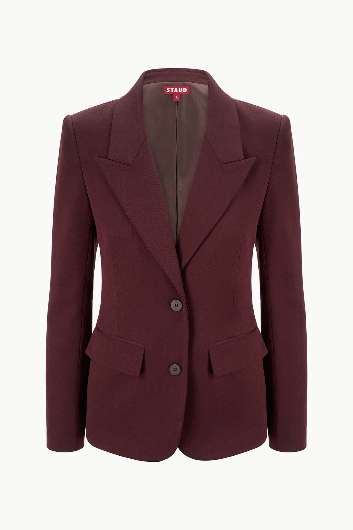 Image LEXINGTON BLAZER | MERLOT 4 of 4 and Clicking this image will trigger a zoom pop-up