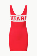 Image LIFEGUARD COVERUP DRESS | RED ROSE 6 of 6