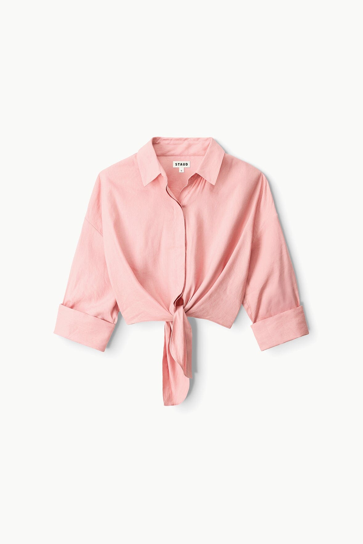 Image LISA LINEN TOP | FADED BLUSH 8 of 8 and Clicking this image will trigger a zoom pop-up