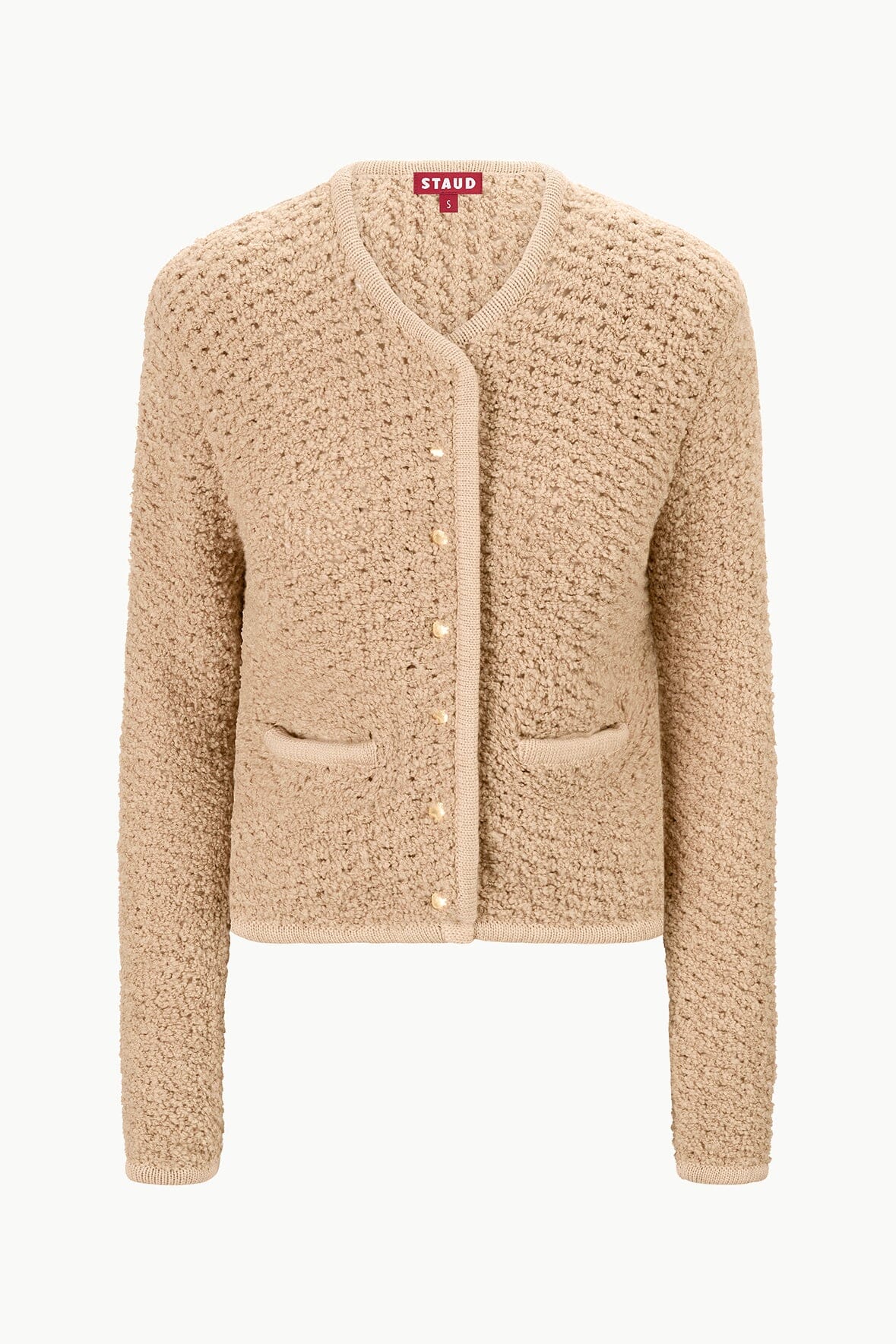 Image LISSON JACKET | CAMEL 5 of 5 and Clicking this image will trigger a zoom pop-up