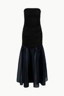 Image LIYA DRESS | BLACK NAVY 5 of 5