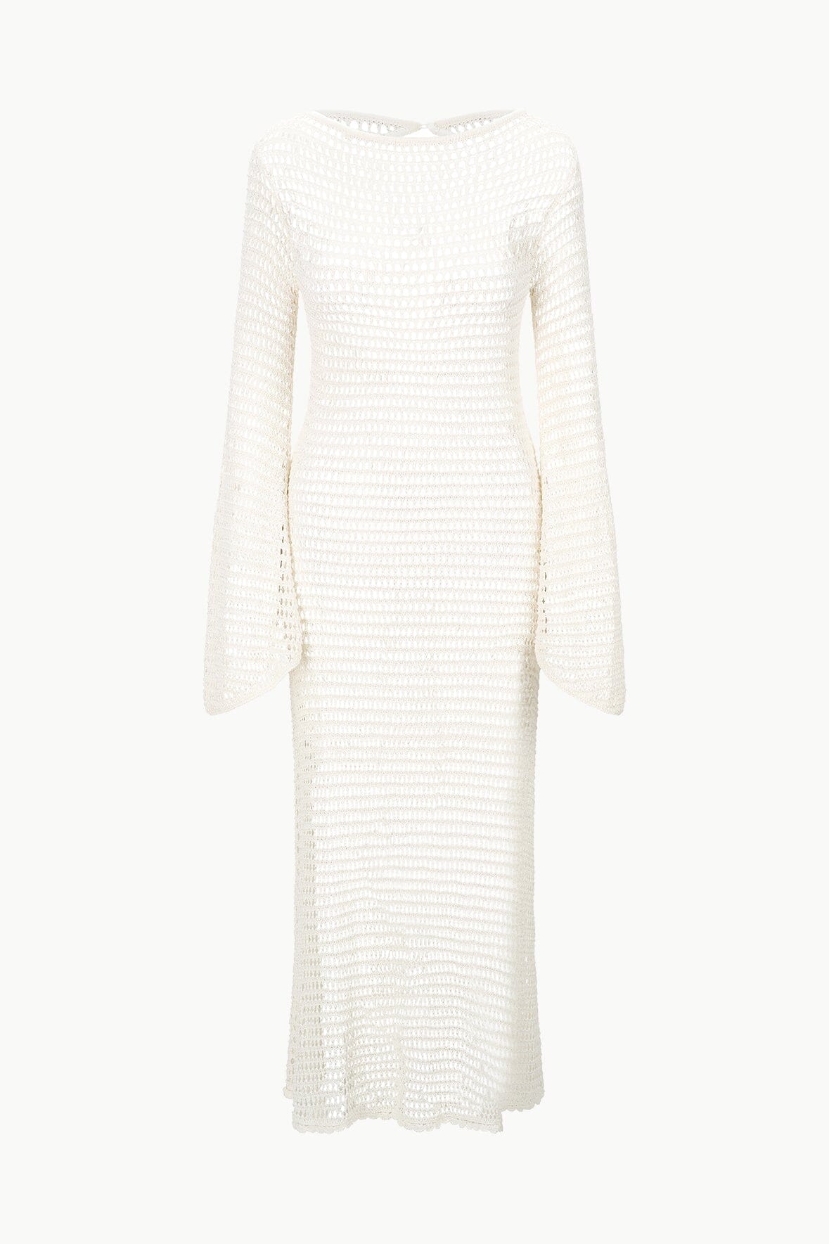 Image LORENA DRESS | IVORY 7 of 7 and Clicking this image will trigger a zoom pop-up