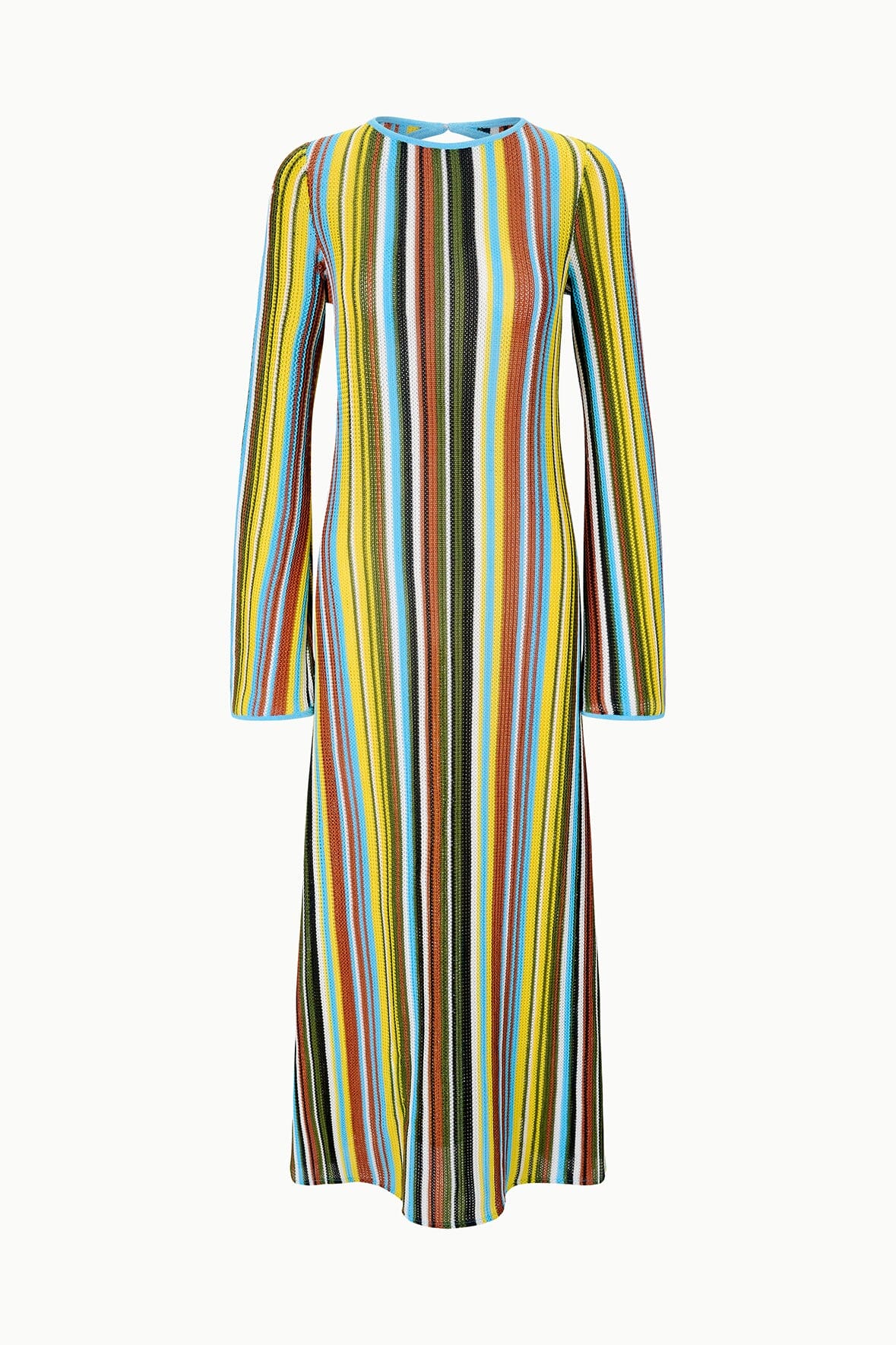 STAUD, Lorena Dress in Skate Stripe, Size XL STAUD, Lorena Dress in Skate Stripe, Size XL