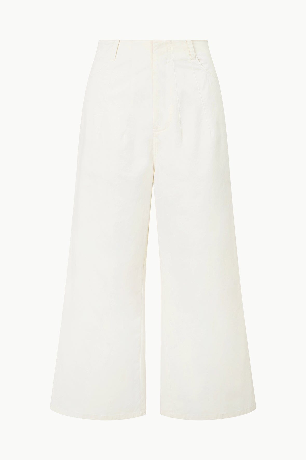 STAUD LUCA PANT IVORY