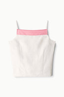 MAISIE LINEN TOP | BLUSH CANYON