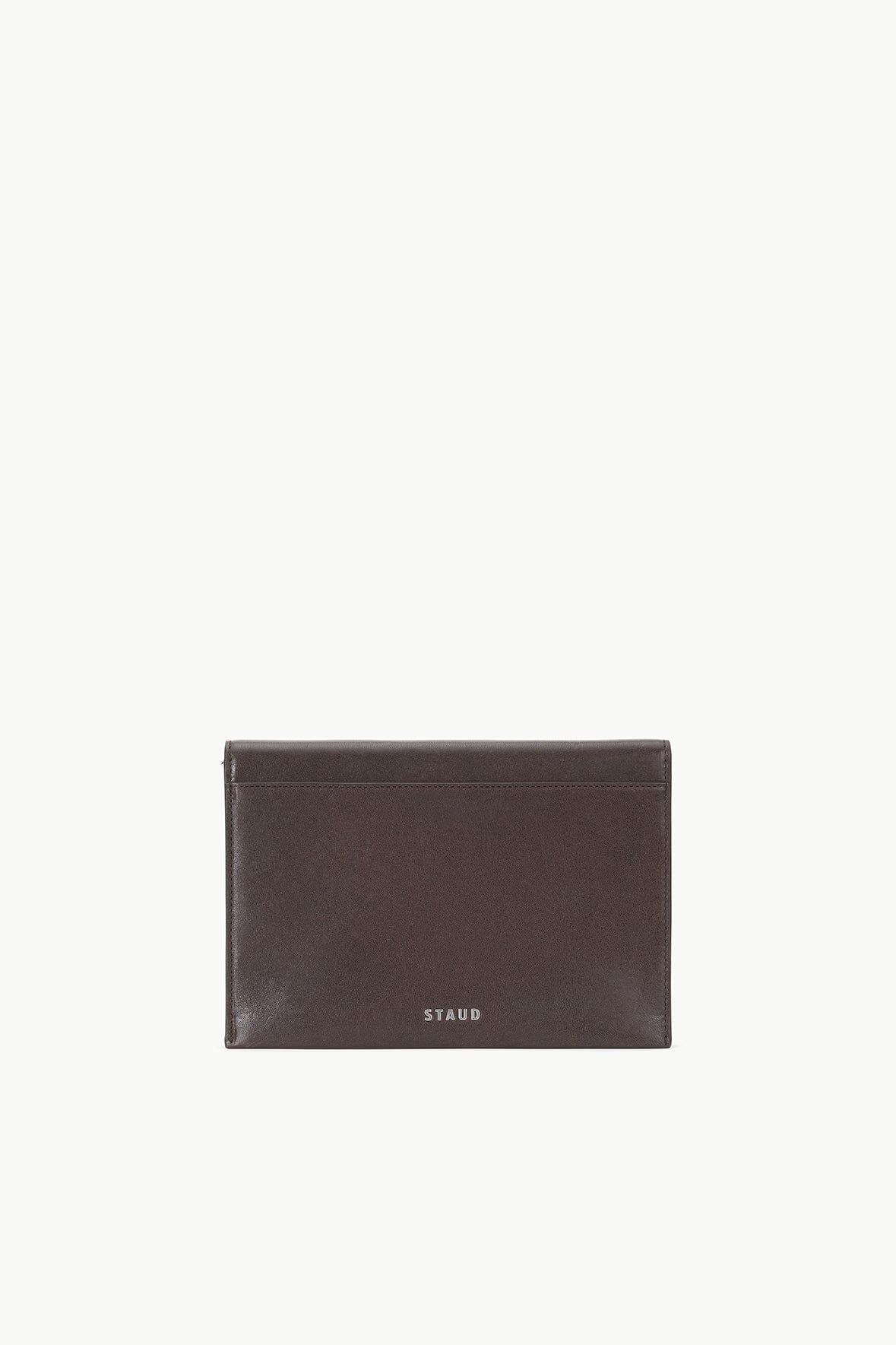 Image MARCELLA CLUTCH | ESPRESSO 5 of 6 and Clicking this image will trigger a zoom pop-up