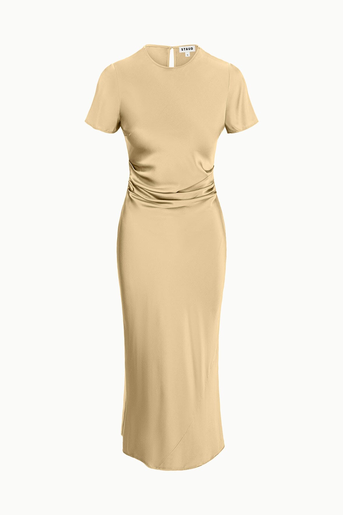 staud marcel silk dress STAUD, Marcel Silk Dress in Sangria, Size 12
