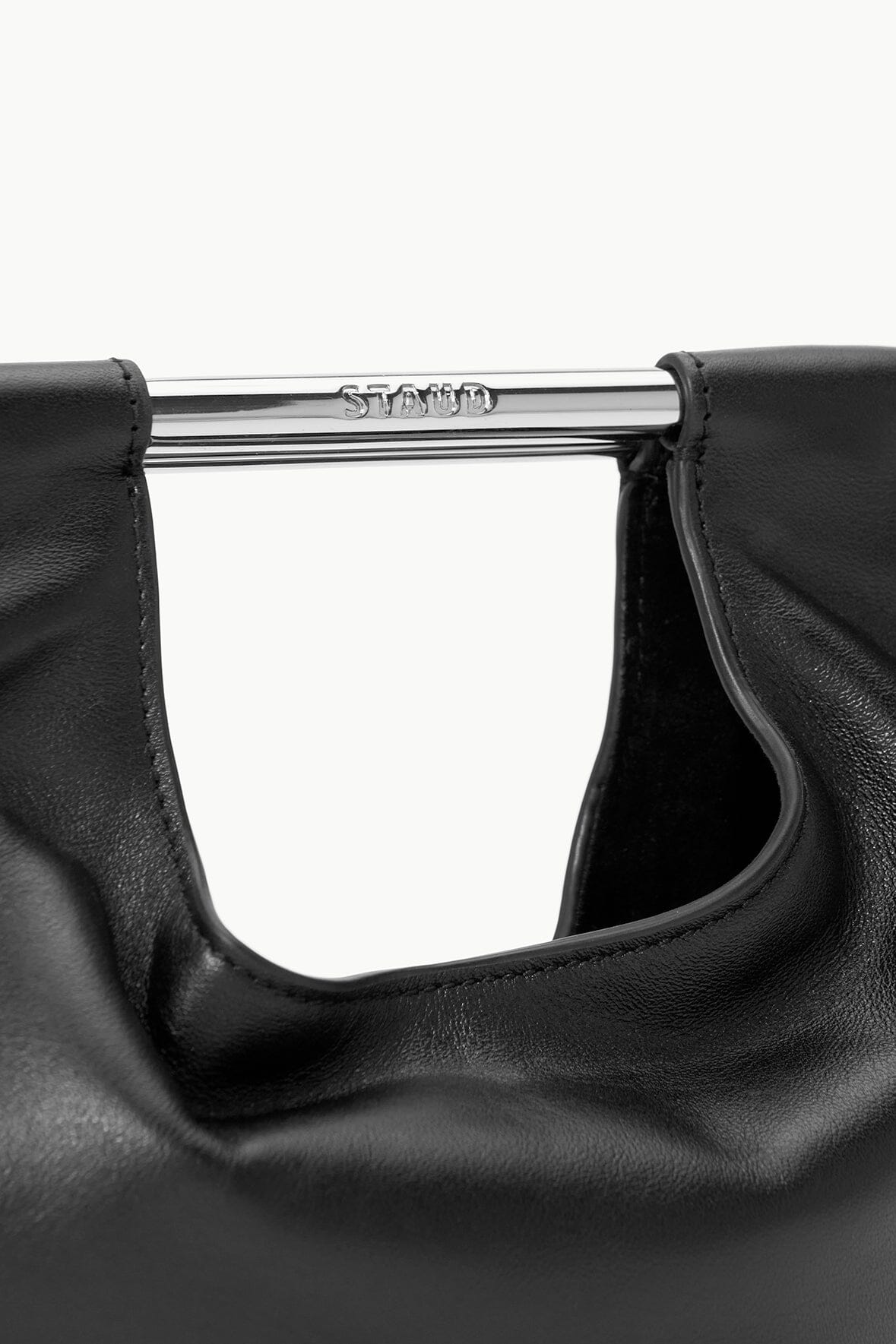 Staud leather bucket online bag