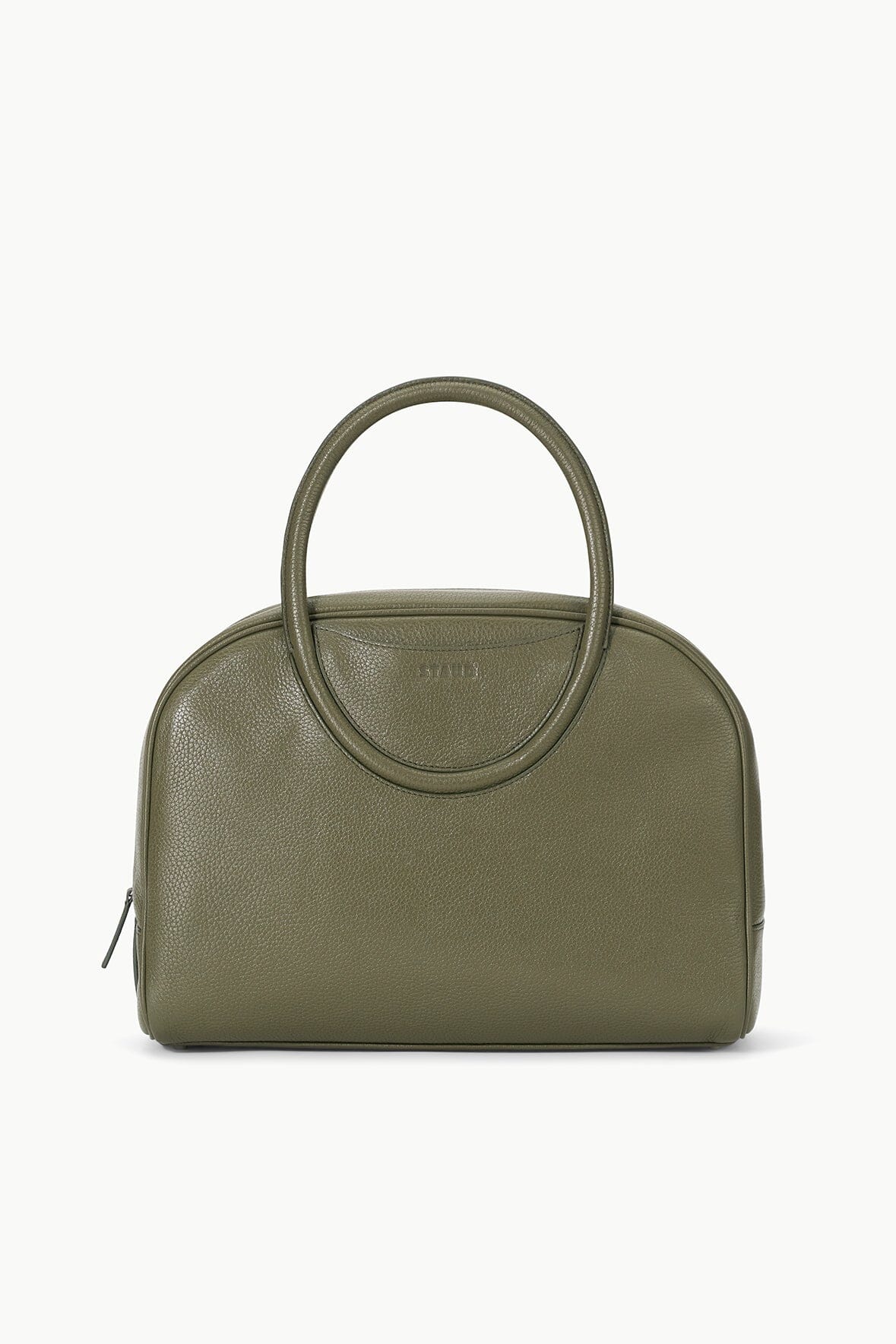 Image MAUDE BOWLER BAG | AVOCADO 1 of 7 and Clicking this image will trigger a zoom pop-up