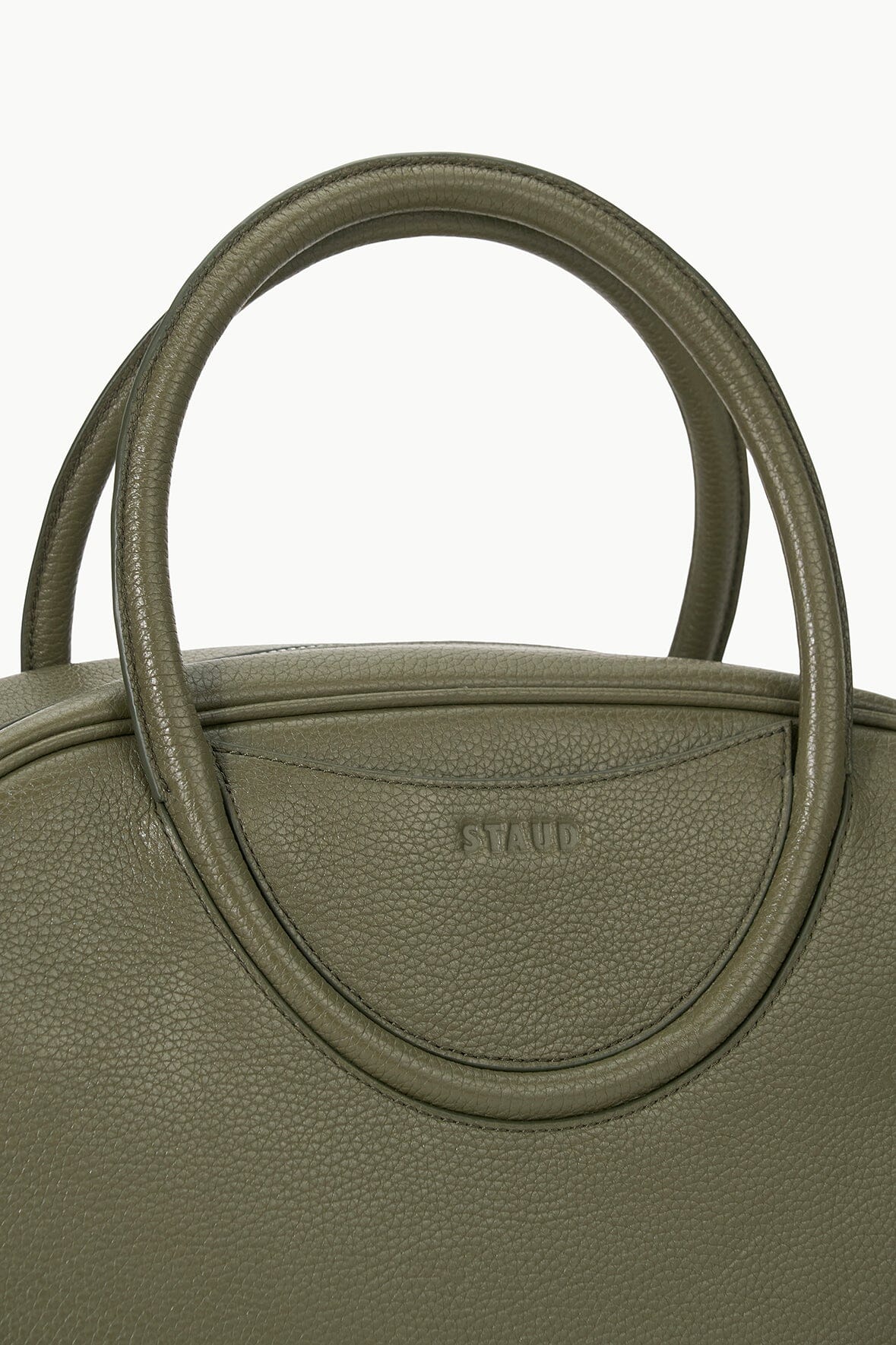 Image MAUDE BOWLER BAG | AVOCADO 5 of 7 and Clicking this image will trigger a zoom pop-up