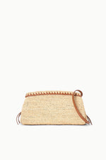 MAUDE CONVERTIBLE CLUTCH | NATURAL TAN