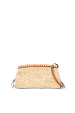 MAUDE CONVERTIBLE CLUTCH | NATURAL TAN