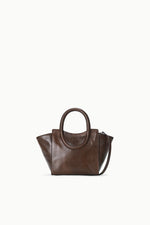 MAUDE MINI TOTE | ESPRESSO DISTRESSED