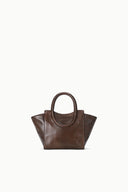 MAUDE MINI TOTE | ESPRESSO DISTRESSED