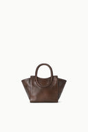 MAUDE MINI TOTE | ESPRESSO DISTRESSED