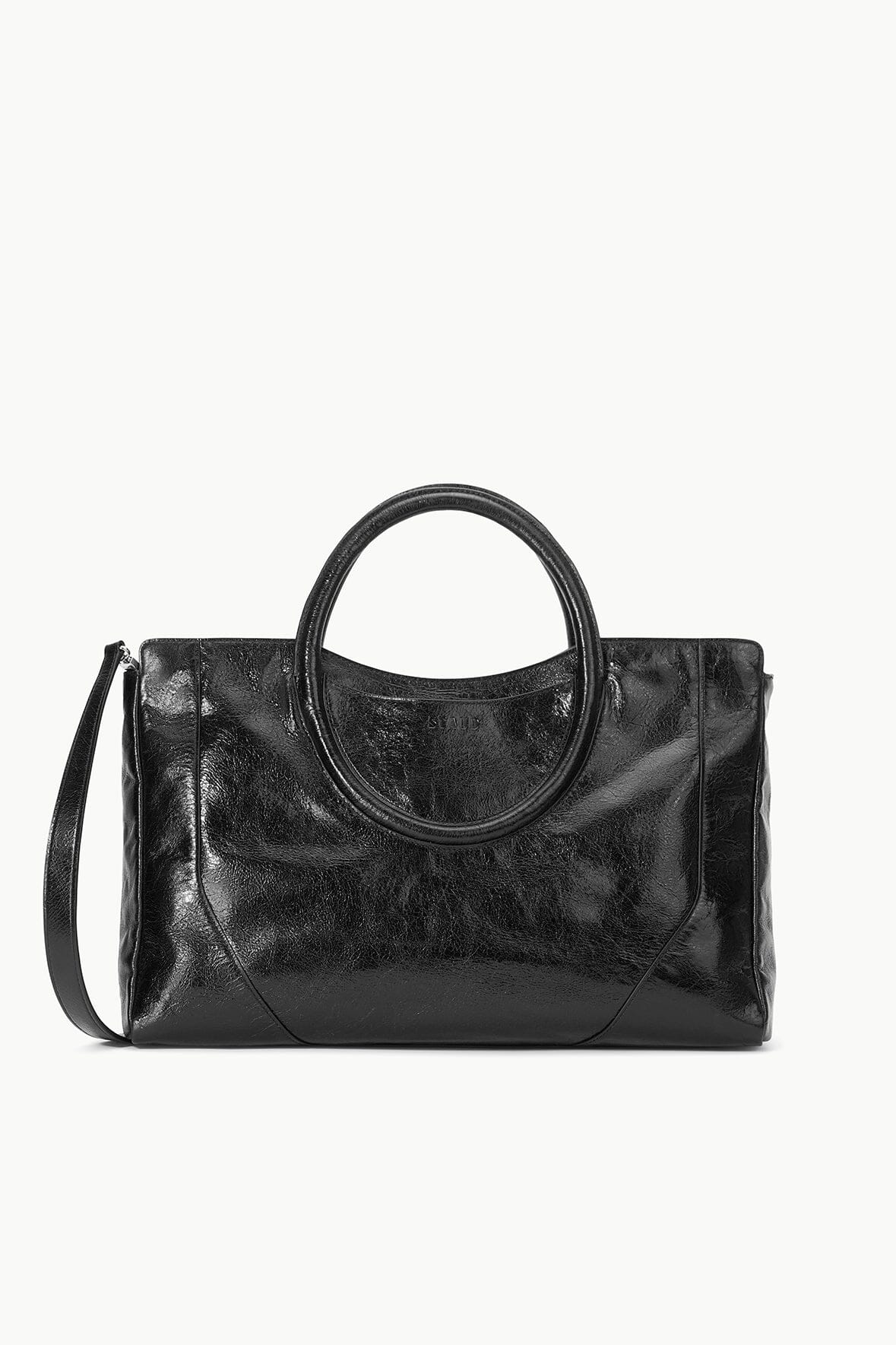 Image MAUDE SATCHEL | BLACK 1 of 8 and Clicking this image will trigger a zoom pop-up