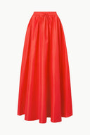 Image MAXI EDEN SKIRT | RED ROSE 5 of 5